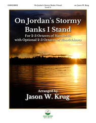 On Jordan's Stormy Banks I Stand Handbell sheet music cover Thumbnail
